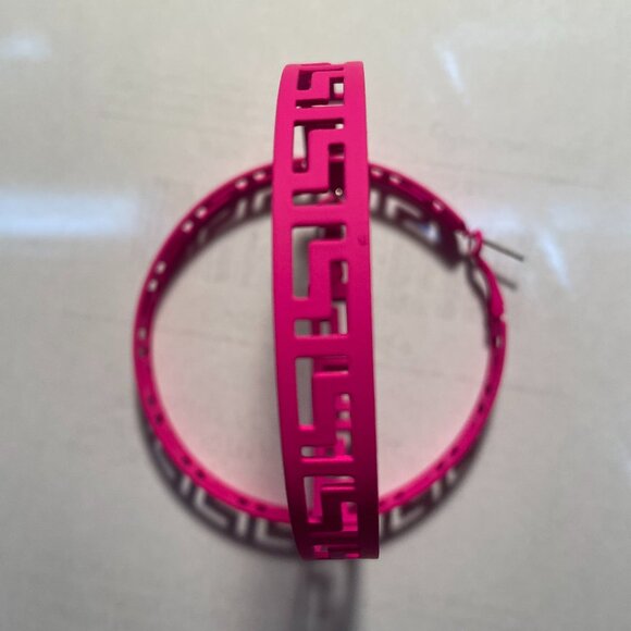 Jewelry - Red Hoop Earrings